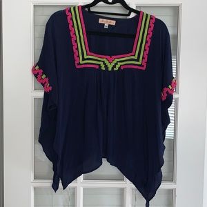 Mara Hoffman Silk Beaded Top